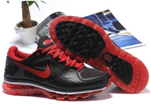 Mens Nike Air Max 2009 IX Black Red Shoes