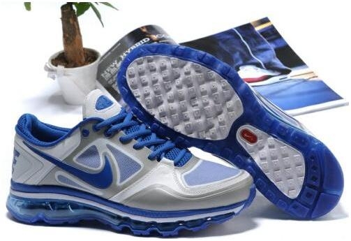 Mens Nike Air Max 2009 IX Grey Blue Shoes