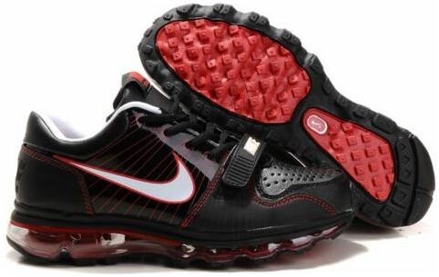 Mens Nike Air Max 2009 VII Black Red Shoes