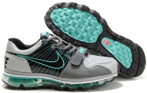 Mens Nike Air Max 2009 VII White Grey Blue Shoes