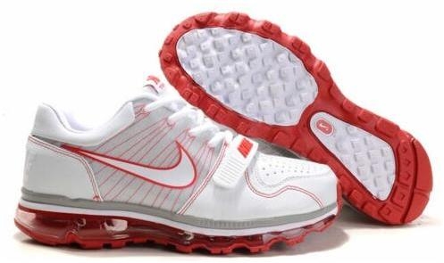 nike air shoes white and red