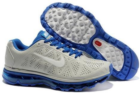 Mens Nike Air Max 2011 Blunt Gray Blue 456325040