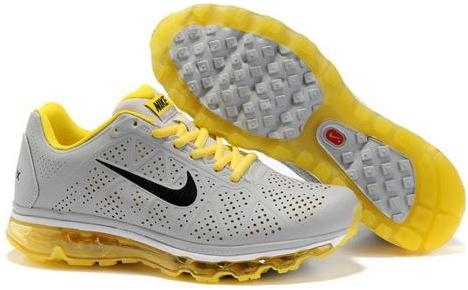 Mens Nike Air Max 2011 Blunt Grey Yellow Black 456325087