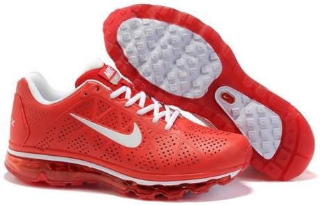 Mens Nike Air Max 2011 Blunt Red White 456325 601