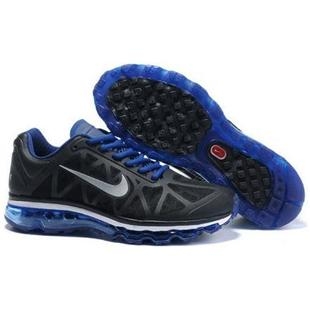 Mens Nike Air Max 2011 Mesh Black White Blue 429889087