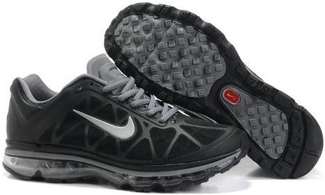 Mens Nike Air Max 2011 Mesh Black White Grey 429889010