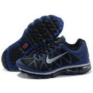 Mens Nike Air Max 2011 Mesh Dark Blue White