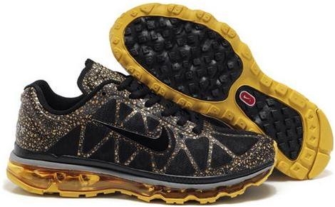 Mens Nike Air Max 2011 Mesh Earthy Yellow Black