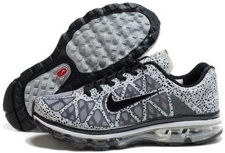 Mens Nike Air Max 2011 Mesh Gray Black White