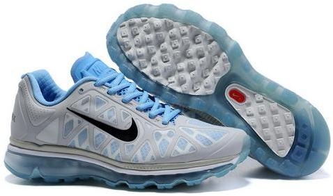 Mens Nike Air Max 2011 Mesh Grey Black Blue 429889004