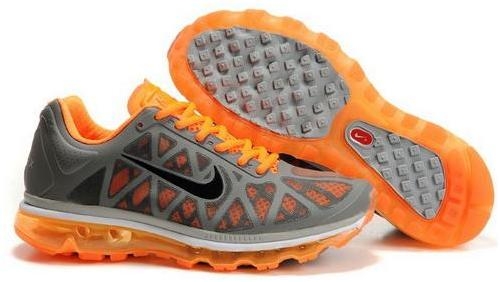 Mens Nike Air Max 2011 Mesh Grey Orange Black 429889008