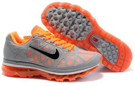Mens Nike Air Max 2011 Mesh Orange Black Grey 429889008