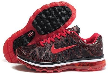 Mens Nike Air Max 2011 Mesh Red Black