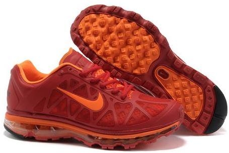 Mens Nike Air Max 2011 Mesh Red Orange 429889 880