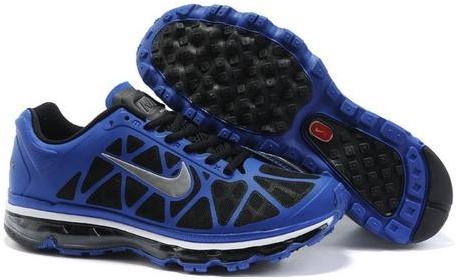 Mens Nike Air Max 2011 Mesh Royal Blue Black 429889400