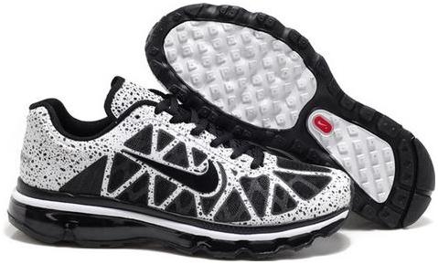 Mens Nike Air Max 2011 Mesh White Black