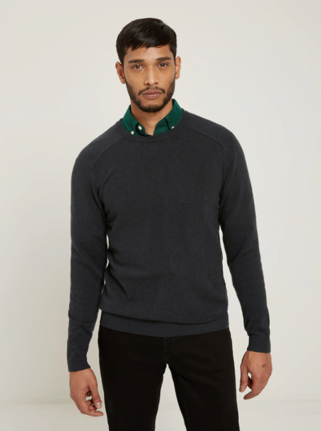 Merino Wool Blend Crewneck