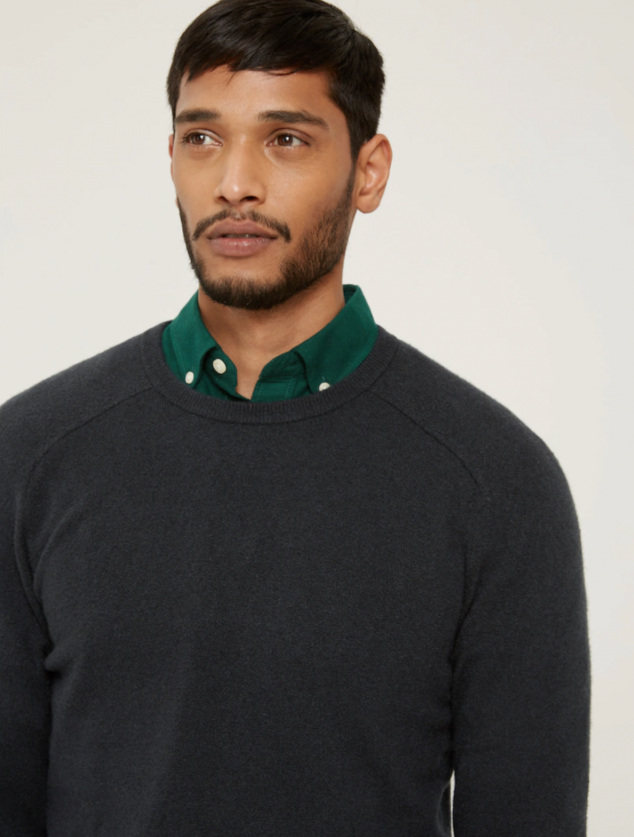 Merino Wool Blend Crewneck - Image 2