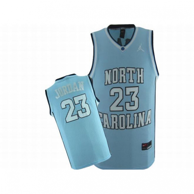 Michael Jordan 23 Nike Blue North Carolina Jersey
