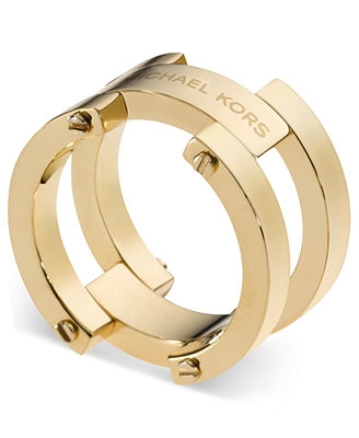 michael kors ring gold