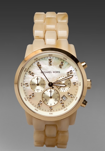 Michael Kors Watch in Bone