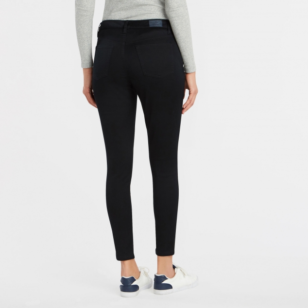 Mid Rise Skinny Sateen Pants - Image 3