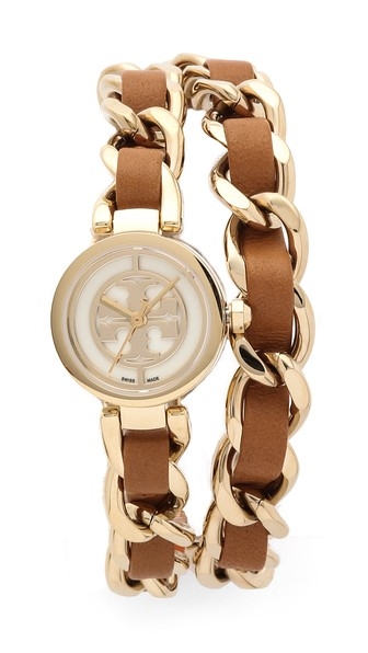 Mini Reva Double Wrap Watch by Tory Burch