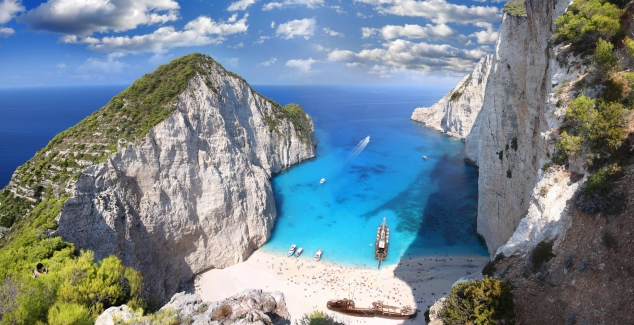 Navagio Beach (Shipwreck Beach), Zakynthos, Greece