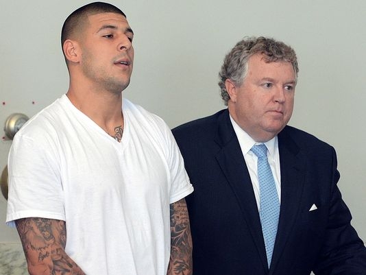 NFL star Aaron Hernandez charged with murder
