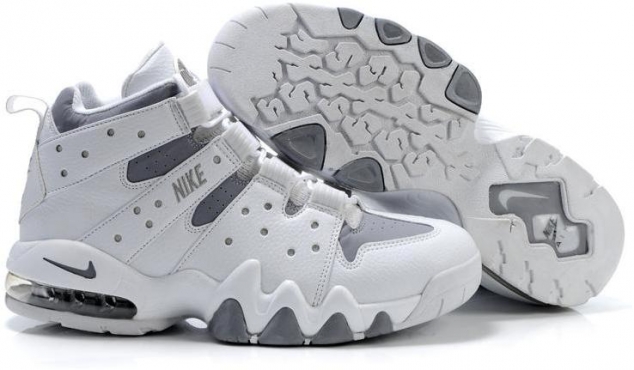 Nike Air Max2 CB 94 Charles Barkley Shoes Gray/White Sport