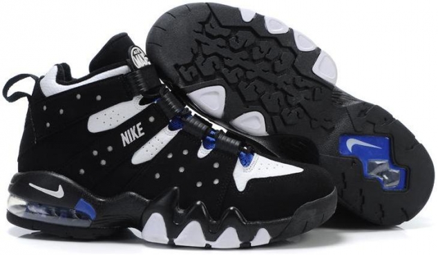 Nike Air Max2 CB 94 Charles Barkley Shoes White/Black Sport