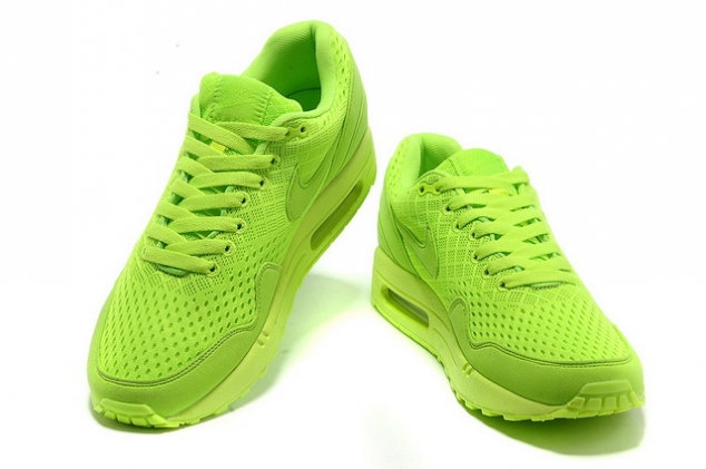 nike air max 1 neon green