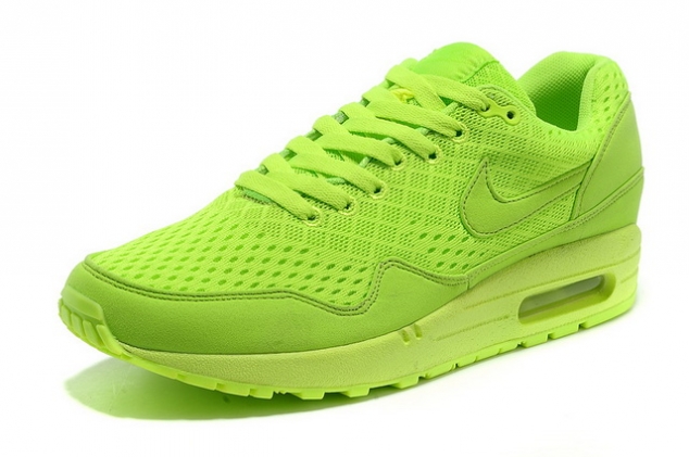 fluorescent green air max