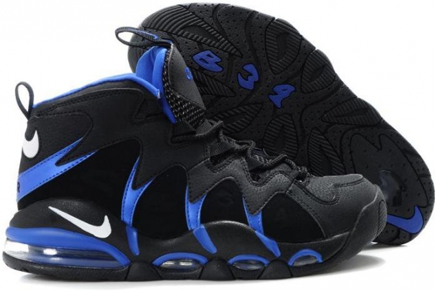 Nike Air Max CB34 Charles Barkley Shoes Black/Blue Sport