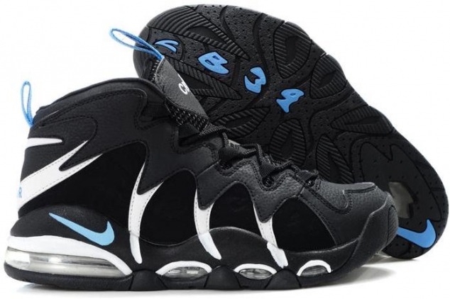 Nike Air Max CB34 Charles Barkley Shoes Black/White/Blue Sport
