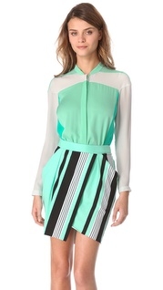 Ohne Titel - Stripe Jersey Wrap Skirt  - Image 2