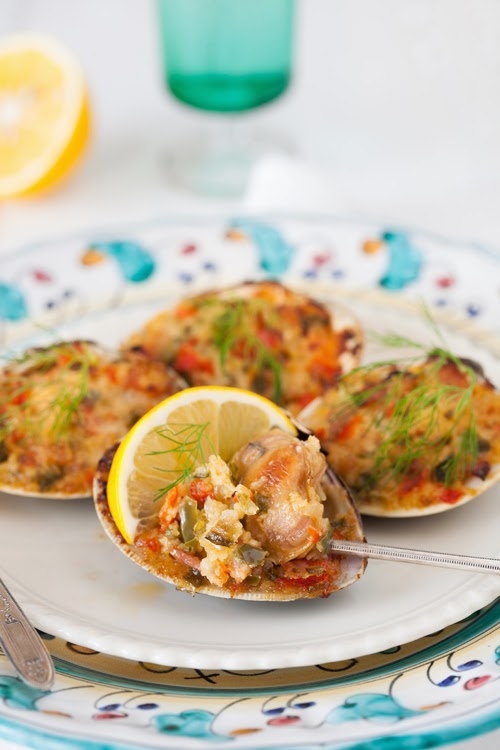 Old Fashioned Stuffed Baked Clams