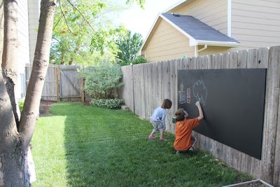 Outdoor Chalkboard