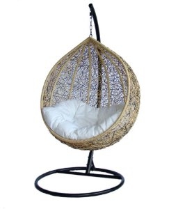 Outdoor Wicker Swing Chair