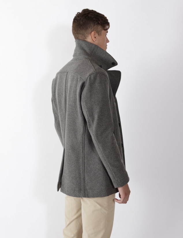 Outlier Liberated Wool Peacoat - Image 3