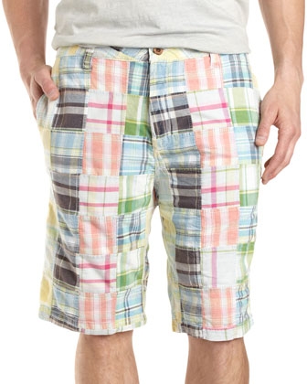 Patchwork Shorts