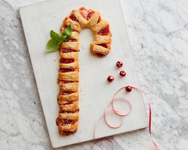 Pizza Candy Cane Crescent