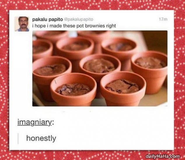 Pot Brownies Funny