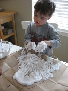 Puffy Ghost Kids Craft - Image 3
