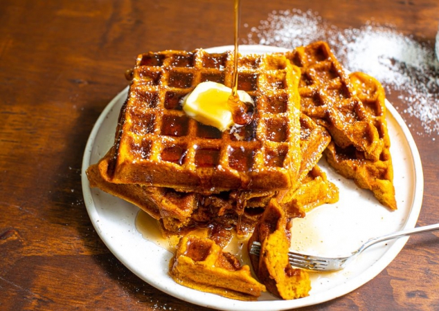 Pumpkin Waffles