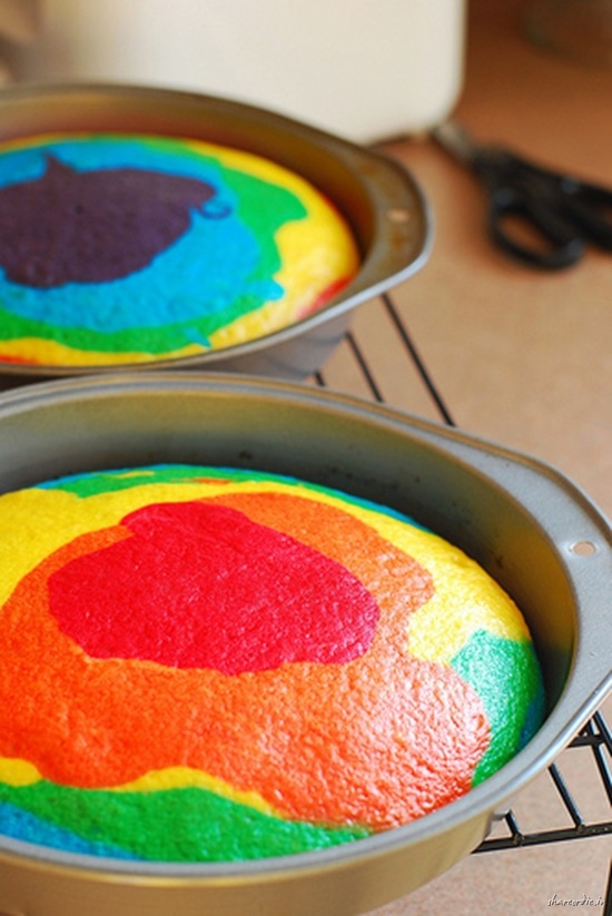 Rainbow Cake