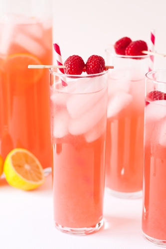 Raspberry Lemonade with a Twist