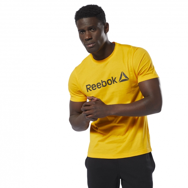 Reebok Men's Linear Read Tee - Image 2