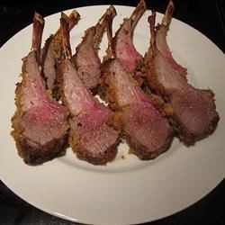 Roasted Rack of Lamb