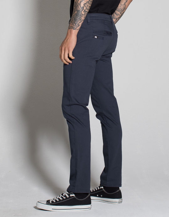 RSQ London Mens Skinny Stretch Chino Pants - Image 3